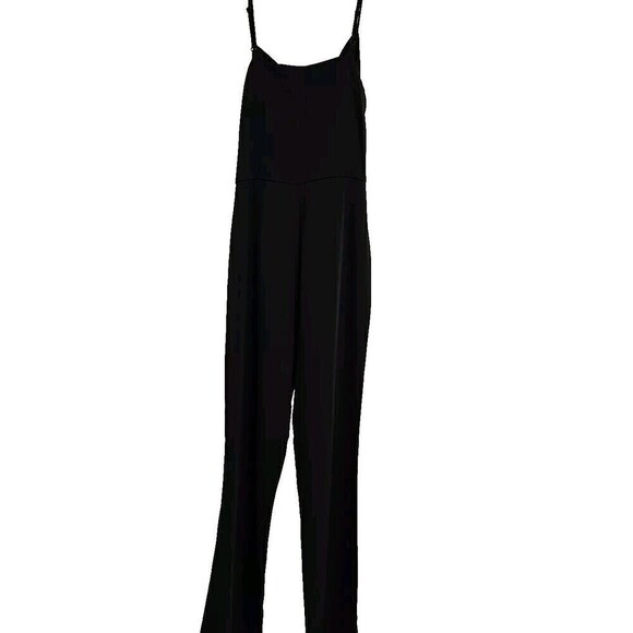 Lita by Ciara Revolve Tie Front Jumpsuit in Black Women’s Size XS NWT 32" INSEAM - Picture 4 of 12